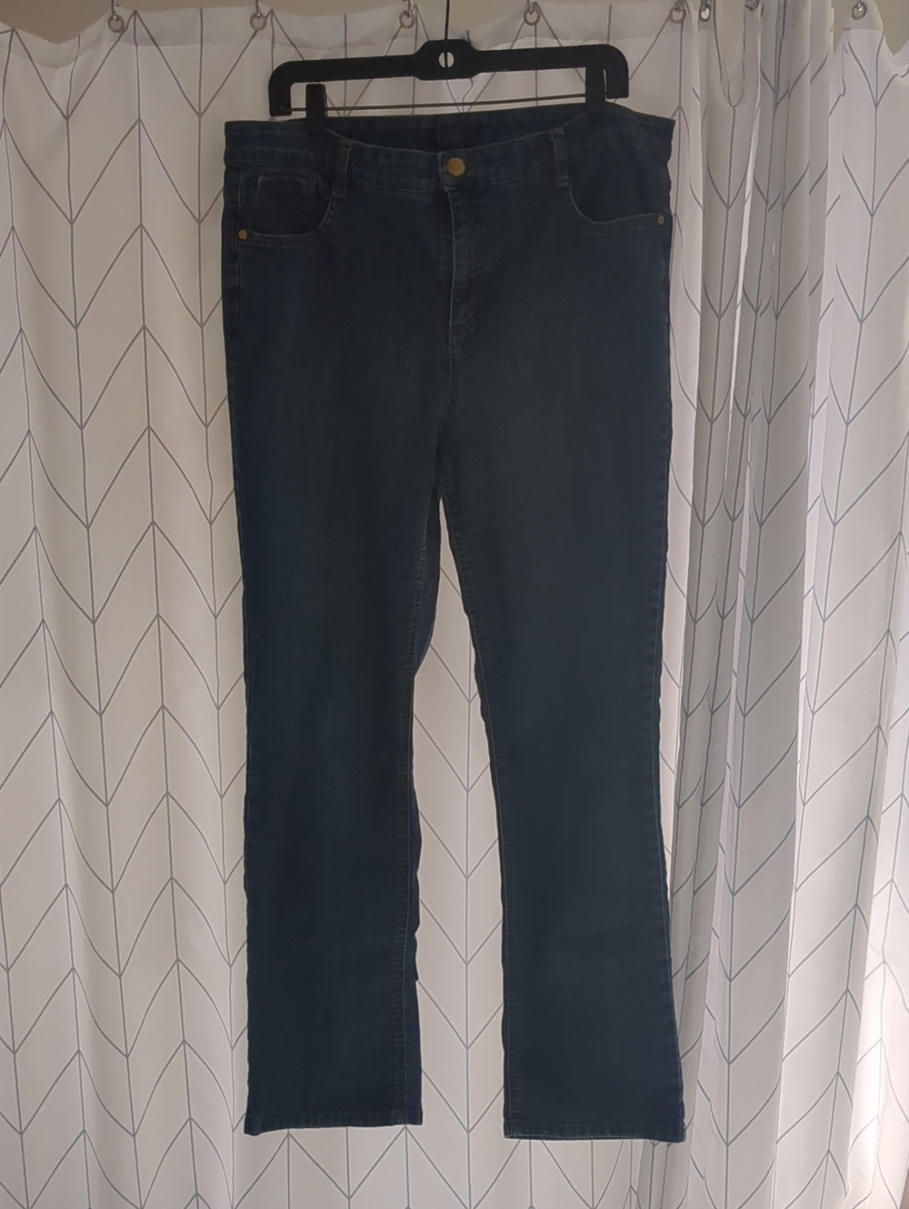 Nicole Miller Dark Blue Boot Cut Jeans